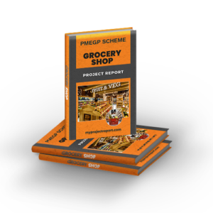pmegp Grocery Store Project Report with three book cover set