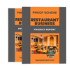 pmegp scheme restaurant business project report with double cover books set