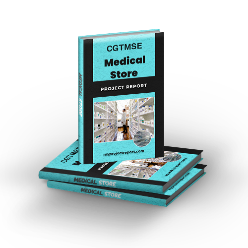 cgtmse medical store project report with triple book set