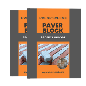 pmegp scheme paver block project report with double cover books set