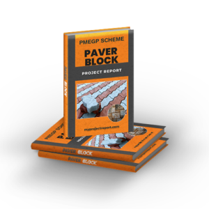 pmegp scheme paver block project report with three cover books set