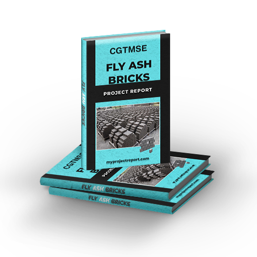 cgtmse fly ash bricks project report with three book cover set