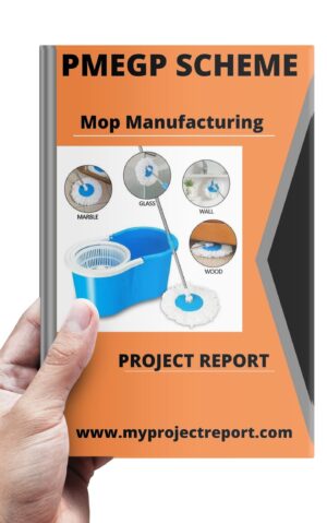 Mop manufacturing project report cover in hand